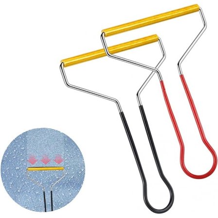 Nukkakone, kangaskone nukkapoistaja, 2 kpl villapaita kampa, päivitetty magnesiumseos kone, uudelleenkäytettävä kaksipuolinen matkaharja