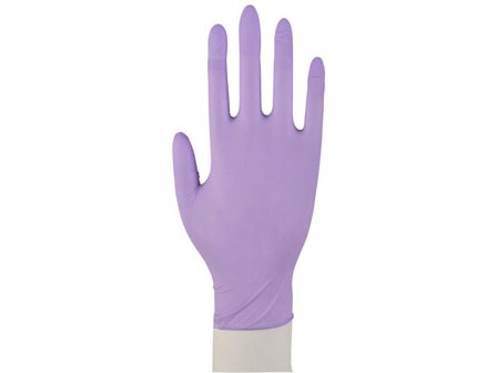 ABENA Nitrilhandske puderfri lila XS 100/fp - Lyreco - Skyddsutrustning - Engångshandskar - Nitrilhandskar