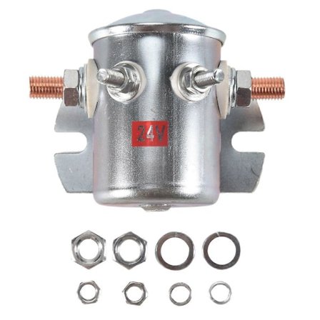 200A Relæ 24V Kontaktor DC Relæ Høj Strøm Automotive Gaffeltruck Relæ Isolator