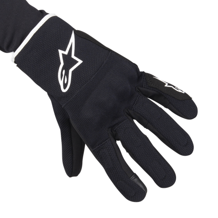 MC-Rukavice Alpinestars S Max Drystar Černá/Bílá S