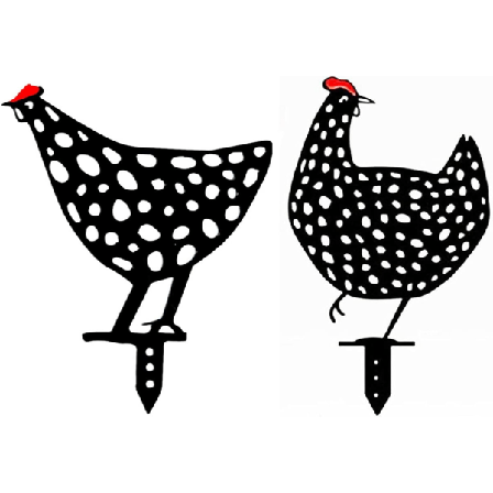 Dekorativ regnmåler, metalskruespiralrør med fugl