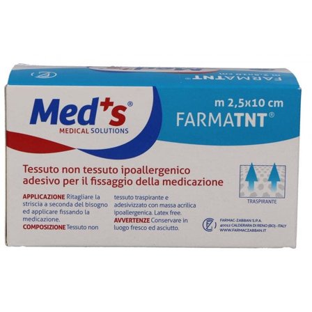 Meds Farmatnt Cerotto Tessuto Non Tessuto Fix 250x10cm