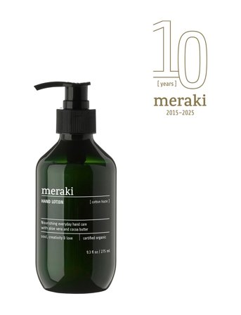 meraki Hand Lotion, Cotton Haze - Green - 275 ML