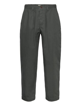 Pompeii | Emerald Canvas Loose Trouser | 38