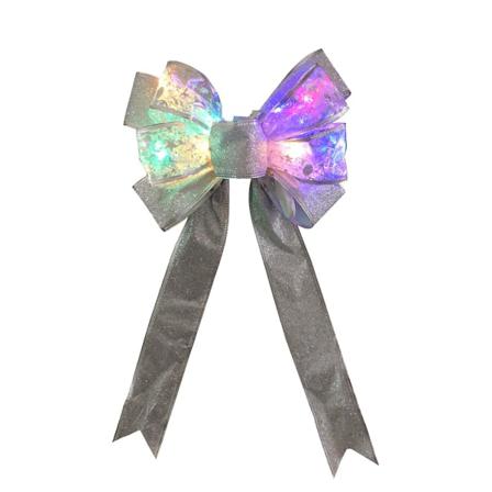 2023 New Christmas Luminous Bow Julgran Gör Det Själv Dekorativa Pe