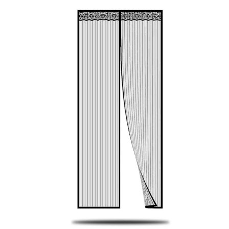 Magnetisk Myggnett For Dører, Myggdør (90x210cm), Automatisk Lukking Anti-insekt