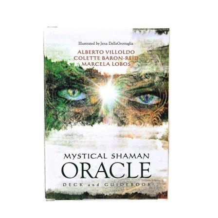 64 korttia/setti korttipeli Tarot Hauska Värikäs Kustannustehokas Mystical Shaman Oracle Kortit Lahjaksi