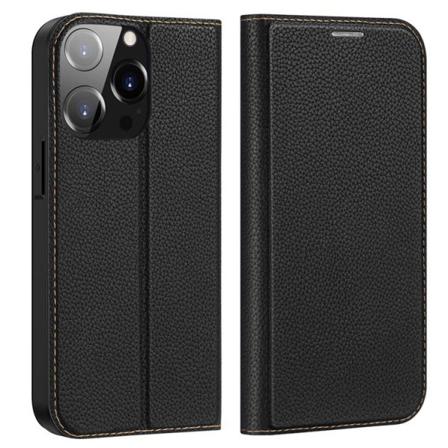 Dux Ducis iPhone 14 Pro Plånboksfodral Skin X2 - Svart