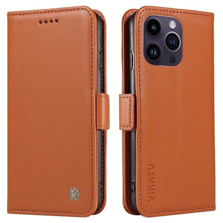 YIKATU iPhone 15 Pro Max fodral - Brunt