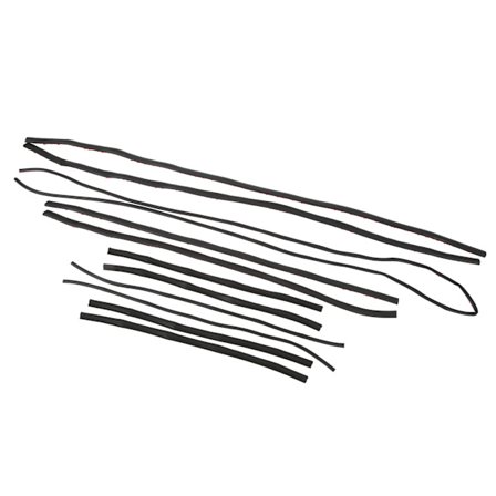 6 STK Bil Gummilist Tetningslist Støyreduksjon Lydisolering Bagasjerom Værlist Erstatning For Tesla Model 3