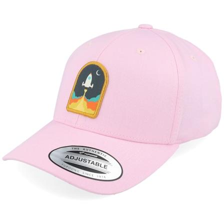Kiddo Cap - Rosa adjustable Caps - Kids Rocket Space Ship Pink Adjustable @ Hatstore