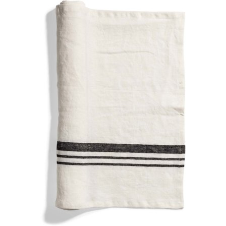 Top drawer Bordløper LIFT i lin, stripe, Off White' - 'Hvit