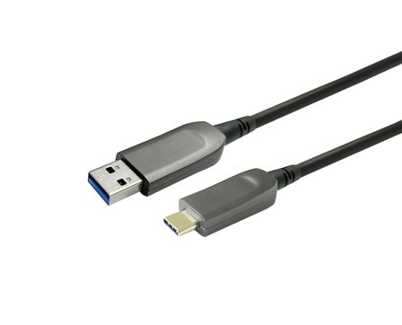 VIVOLINK USB-A to USB-C M/M Optic