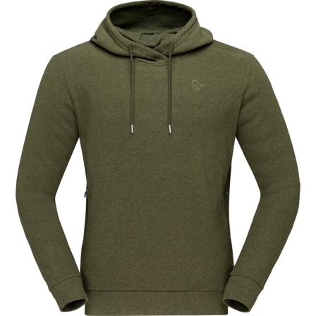 Norrøna Men's Norrøna Warm2 Hood Men long-sleeved sweaters Green M