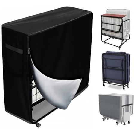 Beskyttelsestrekk for sammenleggbar seng - 99 x 38 x 114 cm - Beskyttelsestrekk for sammenleggbar seng med snøring