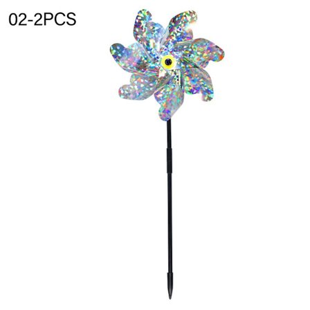 2ST Fågelskydd Färgglad väderkvarn 02-2ST 02-2ST