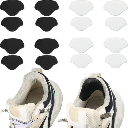 8 Par Sko Hæl Sko Sneaker Hul Selvklæbende Reparationslap Sæt