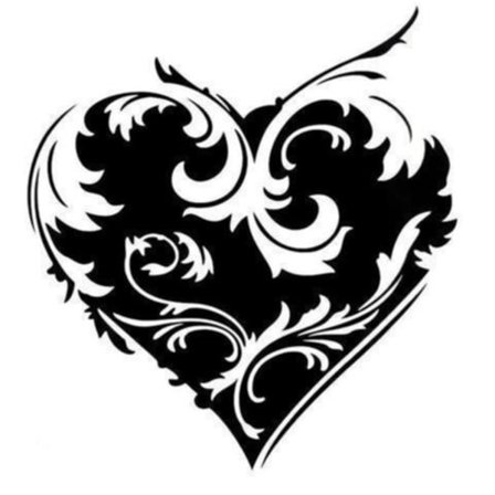 Väggdekor - Hjärta Design