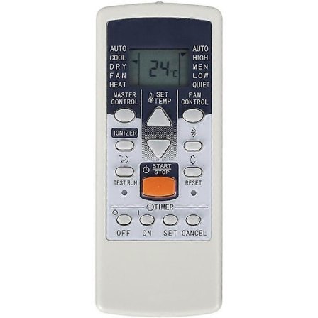 Kaukosäädin yhteensopiva kaikkien ilmastointilaitteiden, lämpöpumppujen ja Fujitsu General -ilmastointilaitteiden kanssa, ei sisällä paristoa