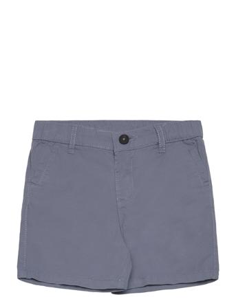 Slim-Fit Chino Cotton Bermuda Shorts Navy Mango