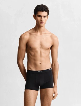 GANT Core Trunk 3-Pack - Black - XL