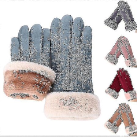 Vinterhandskar Varma Vantar Vinter Touch Screen Handskar Dam-jie