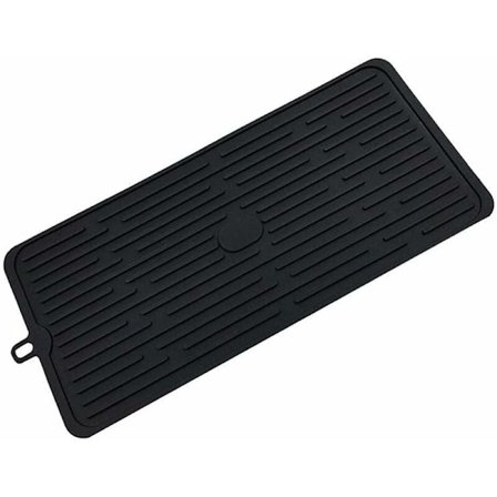 Silikone opvaskemåtte, 47 x 21 cm silikone drypbakke, silikone