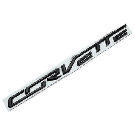 Bil 3D Metall Dekaler Klistermärke För Chevrolet Corvette C3 C4 C5 C6 C7 C8 Bil Bagageutrymme Bokstäver Emblem Badge Styling Klistermärken Tillbehör
