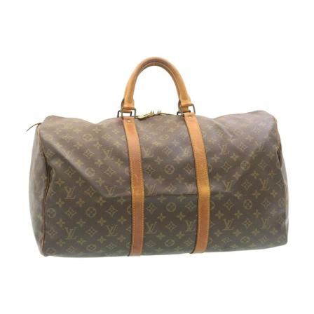 Louis Vuitton Vintage, Pre-owned Keepall 50 Bruin, unisex, Maat:ONE Size