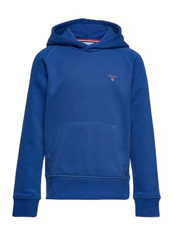 The Original Sweat Hoodie Hettegenser Genser Blå GANT*Betinget Tilbud