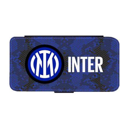 Inter Milan 2021 Logo Iphone 14 Plånboksfodral Multifärg