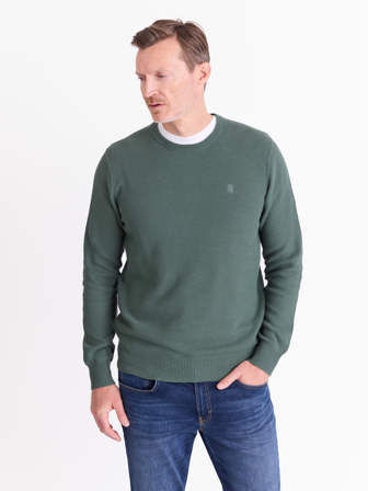 MATCH - Maddison genser - Redford - Str. XXXL - Herre - Gensere & Cardigans - Grønn - 100% bomull