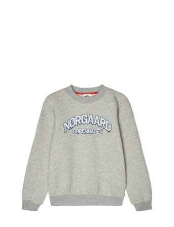 Mads Nørgaard Mix Sweat Sonar Sweatshirt - Grey - 128
