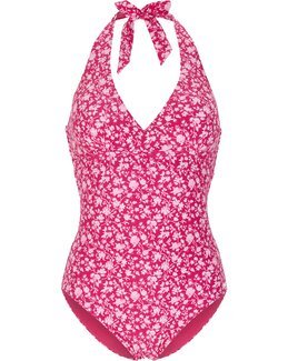 Badedrakt Haiti Rosa/hvit - 46D/E - Abecita by Swegmark