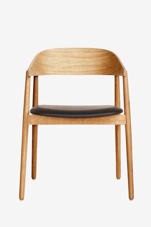 Andersen - AC2 Stol med armlener, 2-pakning - Svart - Armstoler - Fra Homeroom