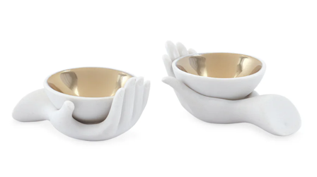 Jonathan Adler Eve Salt-&-Pepper Skåler 9x6,4xH7