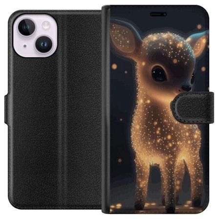 Kompatibelt Lommeboketui til Apple Apple iPhone 15 Magisk hjort
