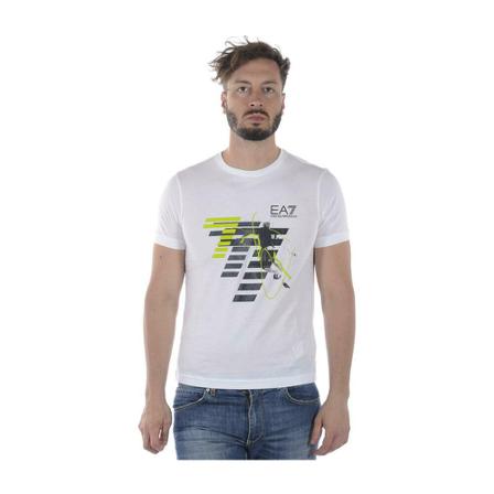 Emporio Armani Ea7, Sweatshirts Wit, Heren, Maat:L