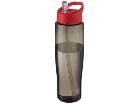 Vattenflaska piplock röd/grå 700ml - Lyreco - Profilsortiment - Hem och hushåll - Flaskor