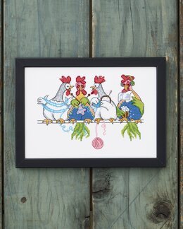 Broderipakke Bilde Symøte Farge - Permin