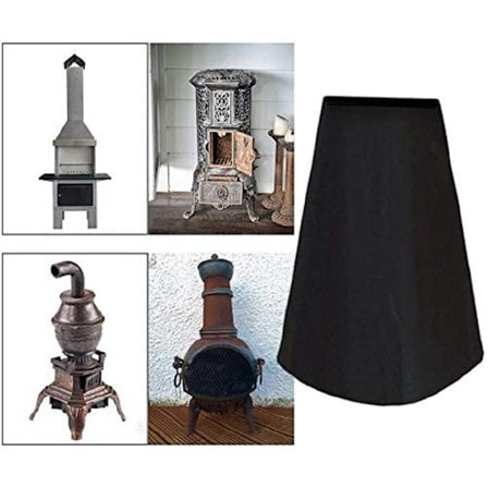 Utendørs ovn trekk, balkong hage ovn vanntett og støvtett trekk, grillvarmer trekk