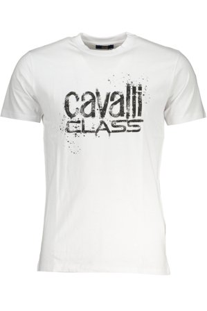 Cavalli Class T-shirt Maniche Corte Uomo Bianco
