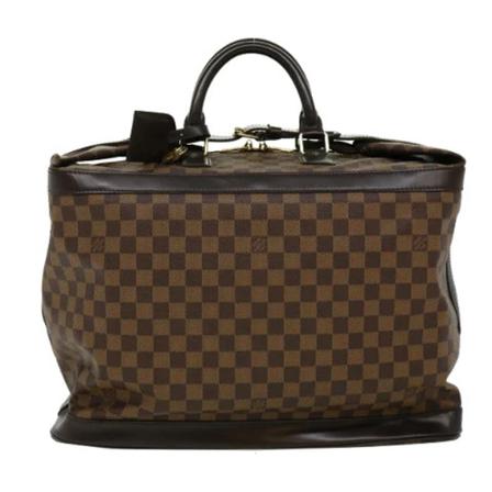 Louis Vuitton Vintage Pre-owned Canvas travel-Väska brun, unisex Vintage Väskor, unisex, Storlek: ONE SIZE