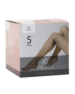 Strumpbyxa 5-p Emilia Beige - 36/44