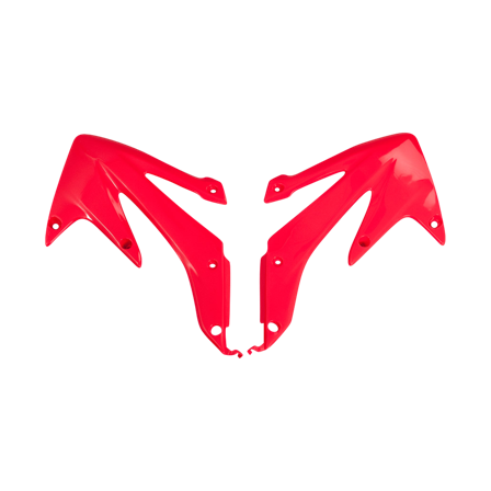 Convogliatori Radiatore Rtech Rosso - Honda CRF 450X 2008-2017