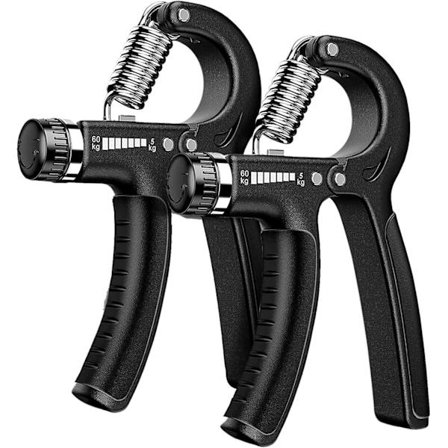 2-pack Hand Grip Strengthener, 5-60 kg Justerbar Hand Gripper Strengthener, Underarmsförstärkare och Handförstärkare