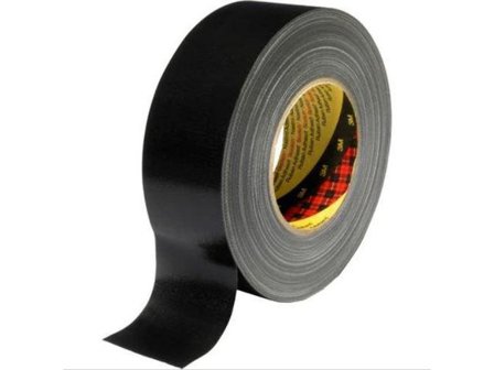 3M Tygtejp 389 50mmx50m svart - Lyreco - Emballage och lagerutrustning - Packtejper - Väv- och Silvertejp
