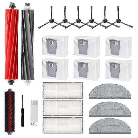 Kompatibel Roborock S8 Pro Ultra Hovedbørste Sidebørste Hepa Filter Moppeklut - cheng du