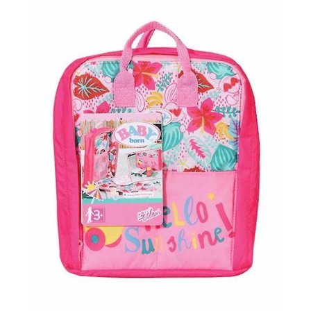 Skolväska född 43 cm anpassad till ryggsäck vagn (43 cm)