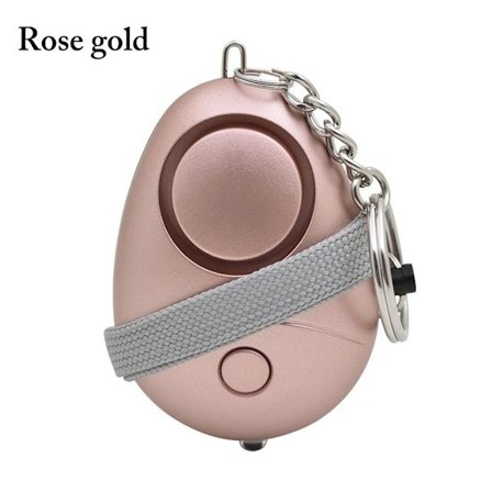 Larm Nyckelring Scream Loud Alarm ROSE GULD